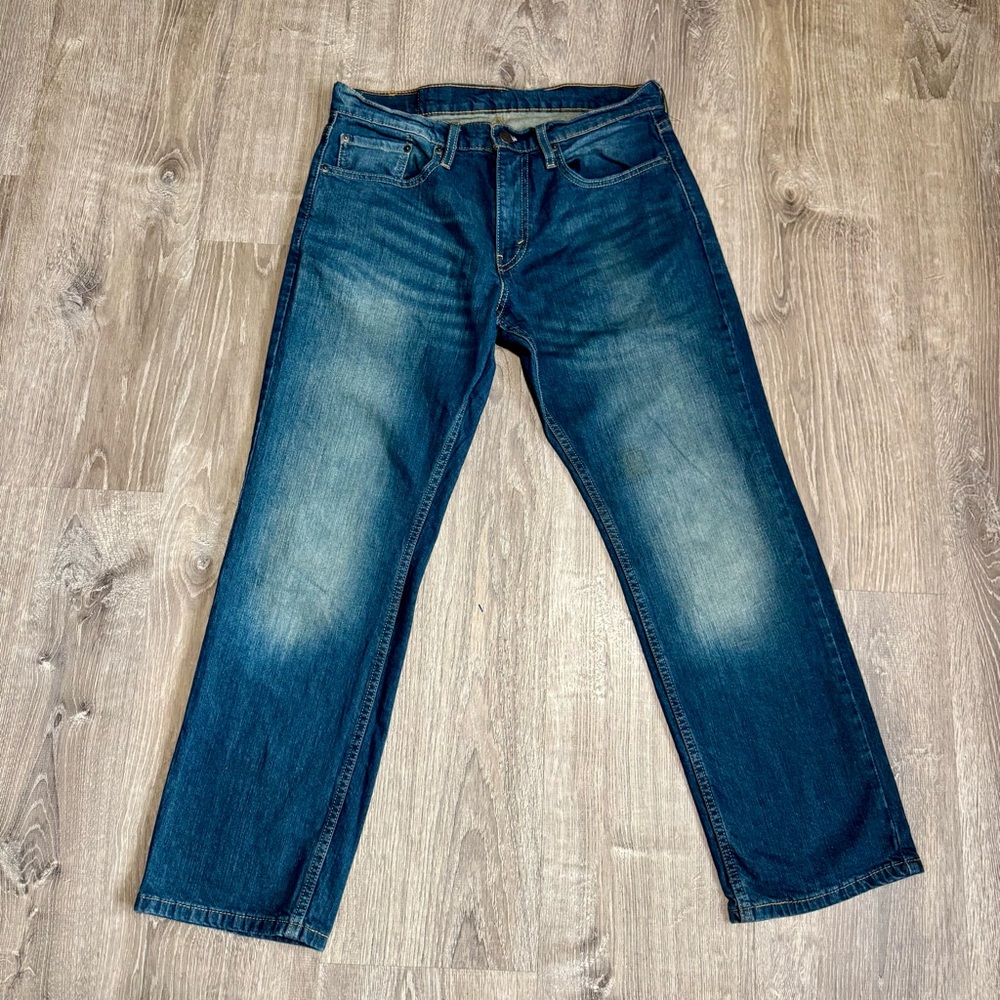 Levi's 559 Men's Jeans Size 32x30 Blue Denim Relaxed Straight Fit Mid-Rise